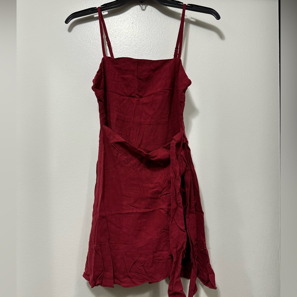 Princess Polly Caedere Mini Dress Maroon